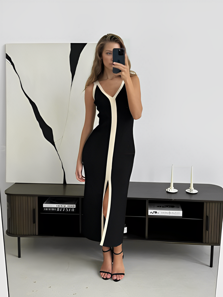 Gloria - Vestido Gloria con Cuello en V