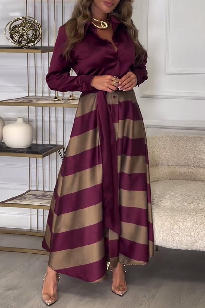 Elisa - Vestido Rayado
