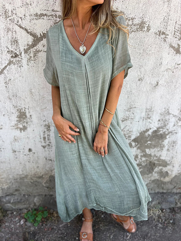 Naia - Vestido con Escote en V