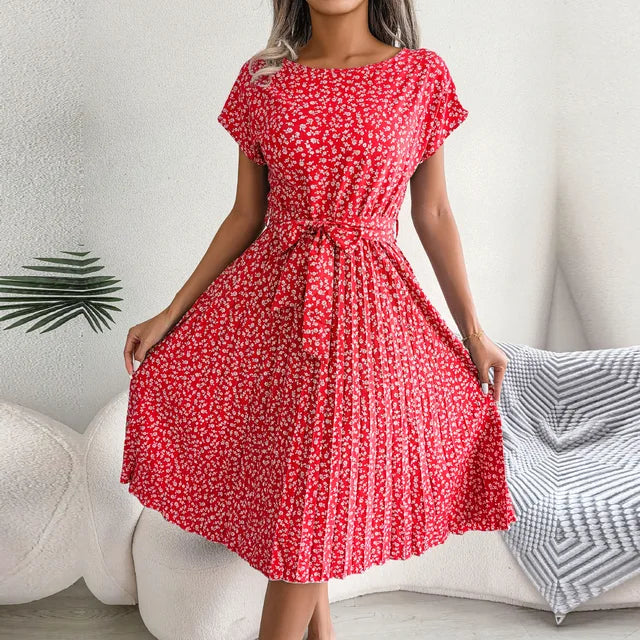 Saskia - Elegante Vestido de Flores