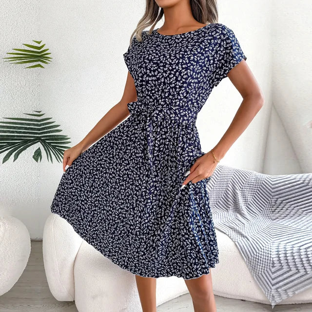 Saskia - Elegante Vestido de Flores