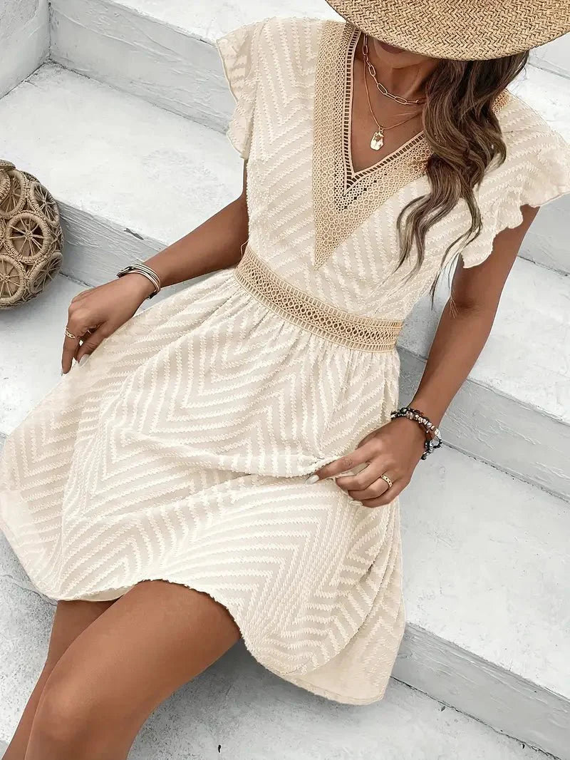 Sophia - Vestido Elegante y Cómodo con Escote Corazón