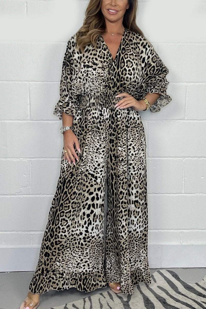 Marta - Mono con Estampado de Leopardo