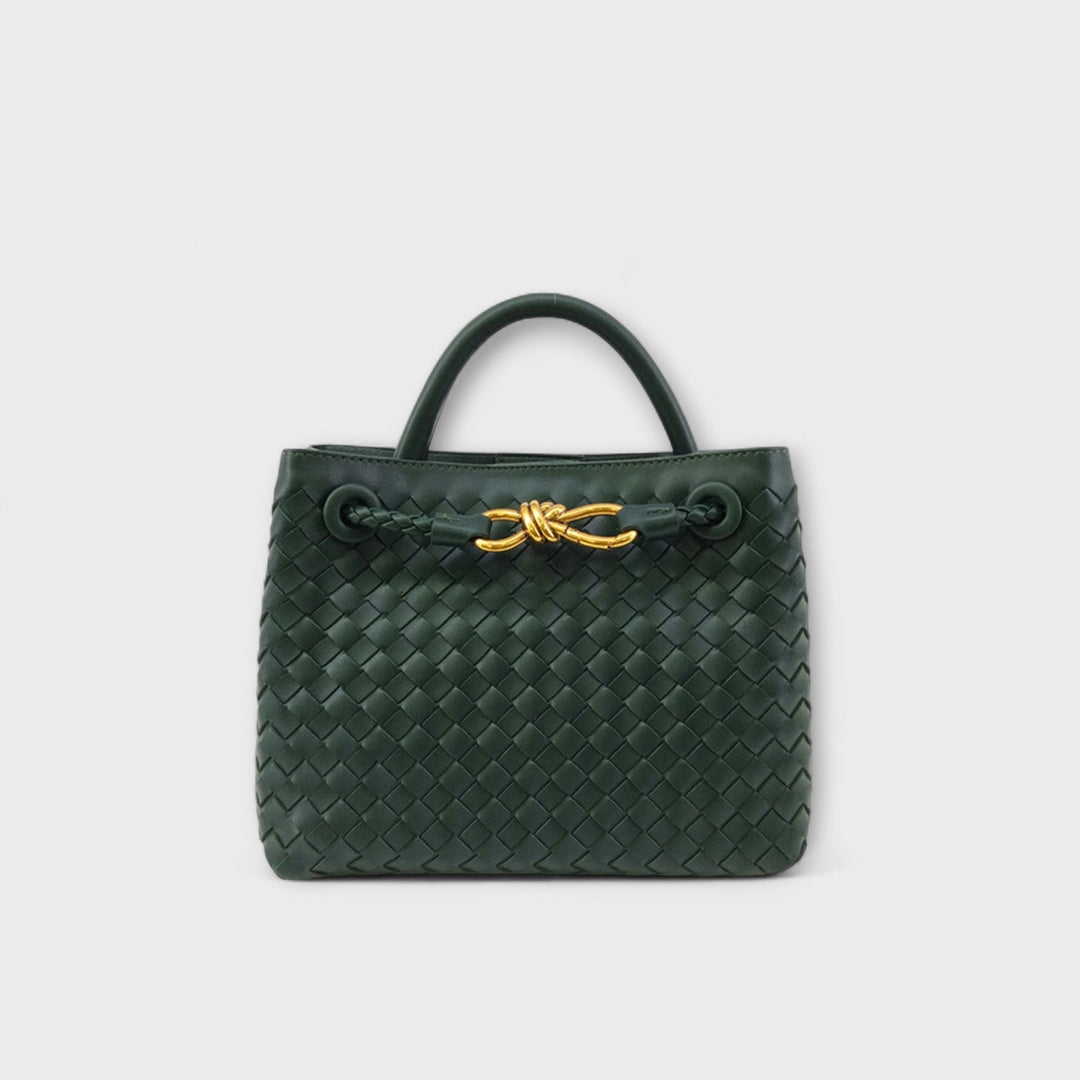 Nora – Pequeño bolso de mano trenzado para dama