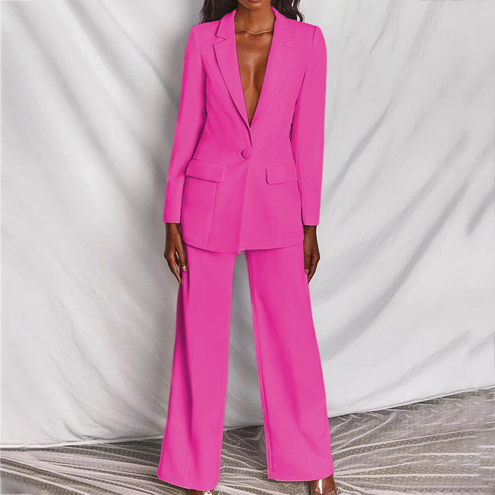 Adelina - Conjunto de dos Piezas con Blazer y Pantalón