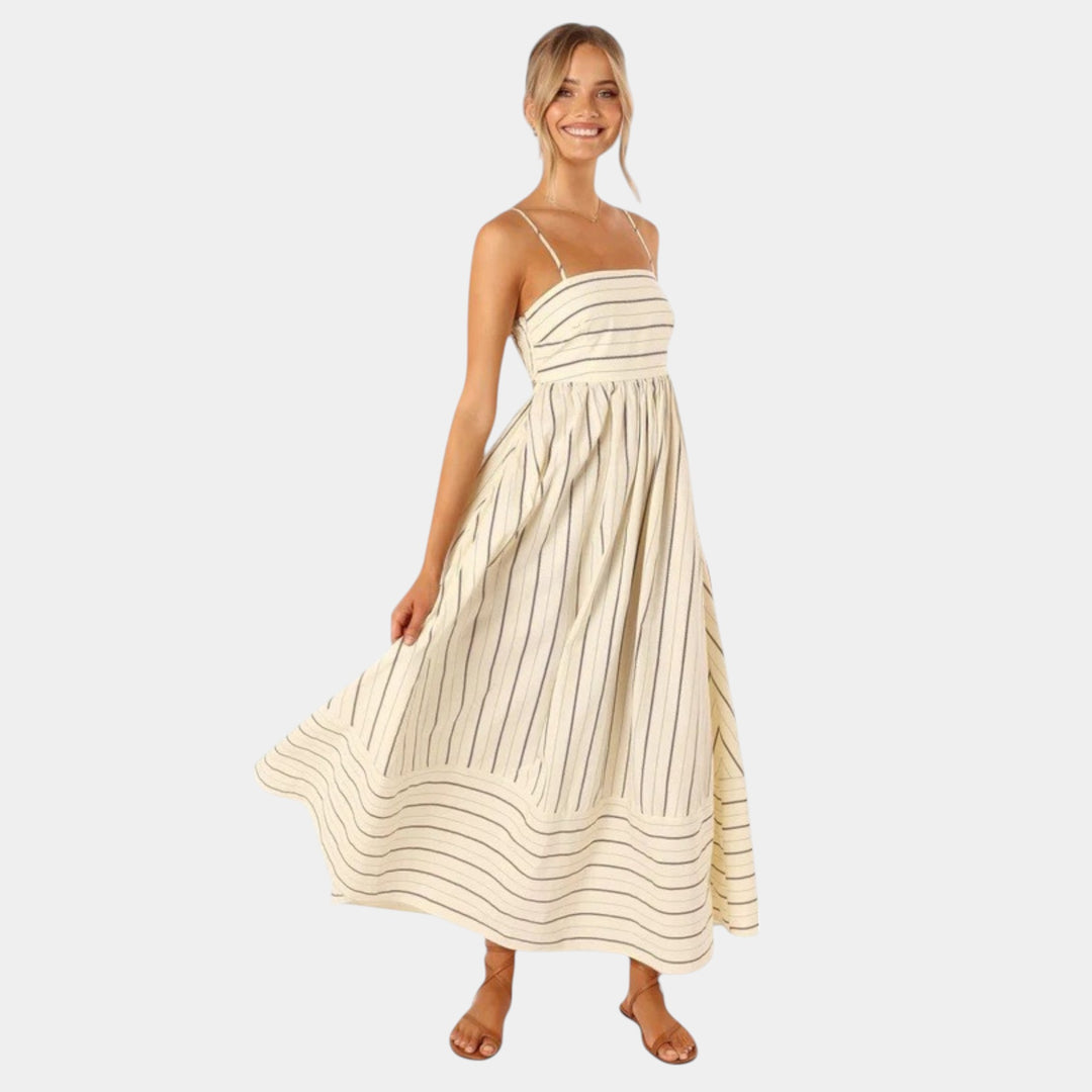 Beatriz - Vestido Casual a Rayas