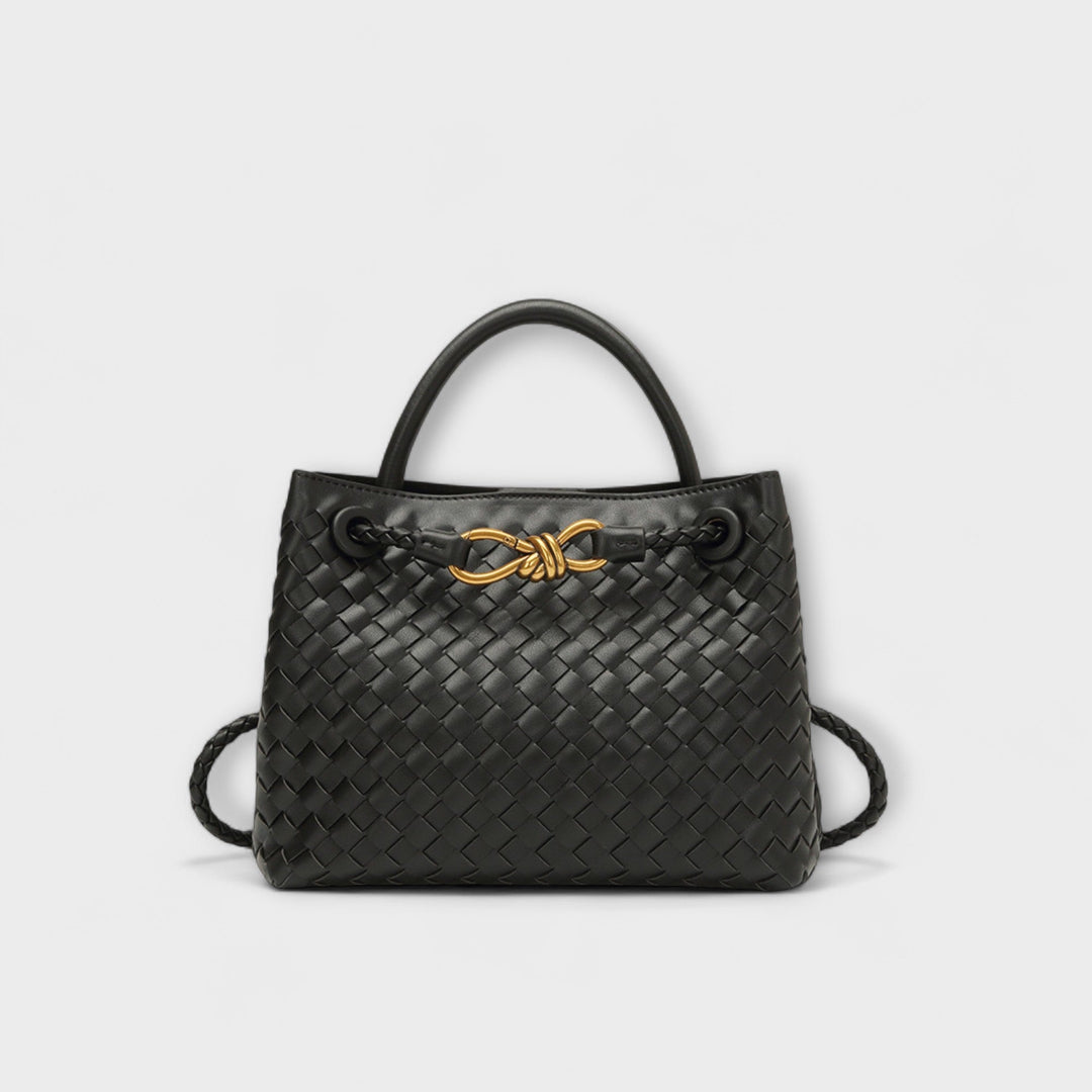 Nora – Pequeño bolso de mano trenzado para dama