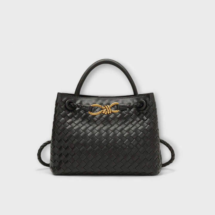 Nora – Pequeño bolso de mano trenzado para dama