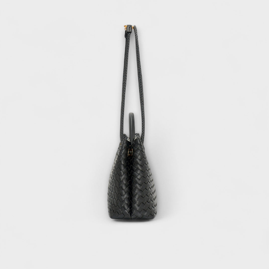 Nora – Pequeño bolso de mano trenzado para dama