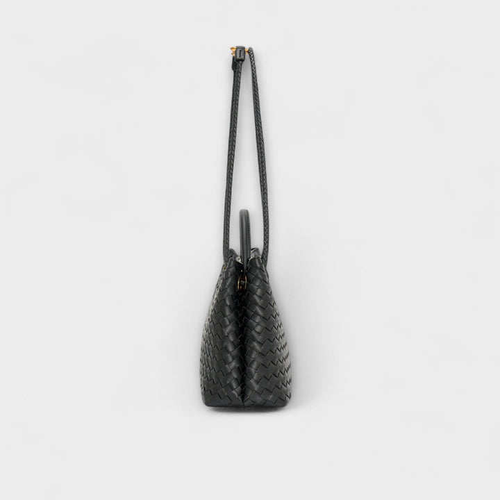 Nora – Pequeño bolso de mano trenzado para dama