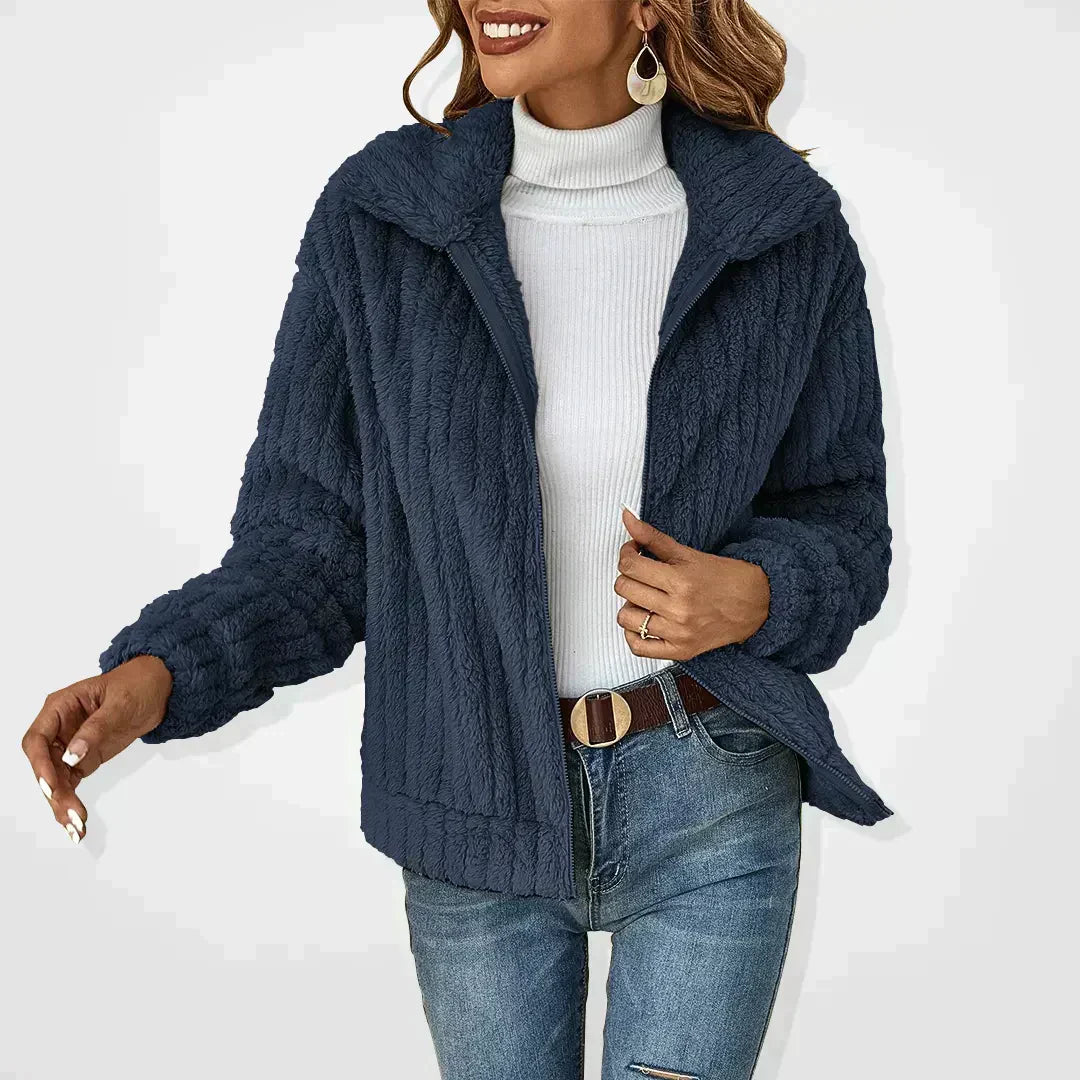 Natalie - Chaqueta de Punto Casual para Mujeres
