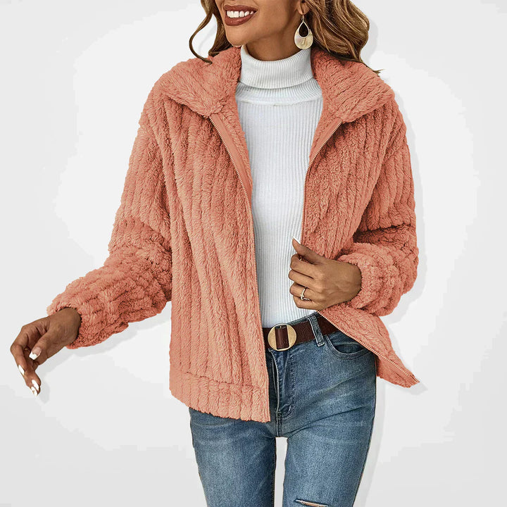 Natalie - Chaqueta de Punto Casual para Mujeres