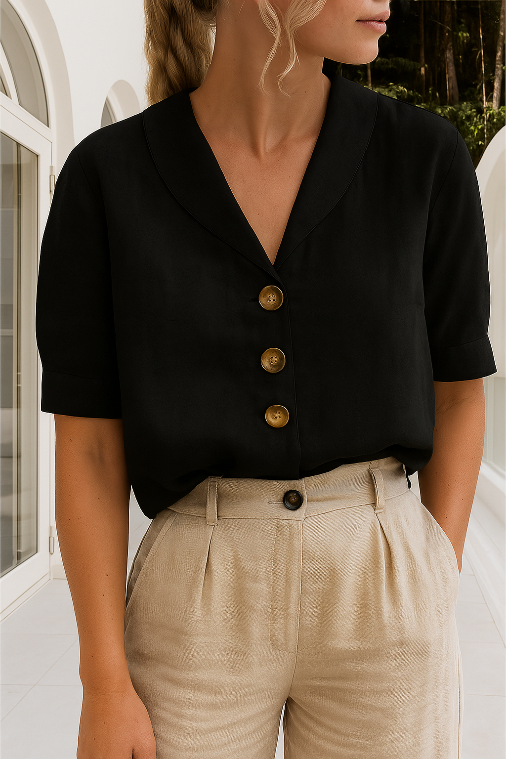 Christina - Blusa Elegante