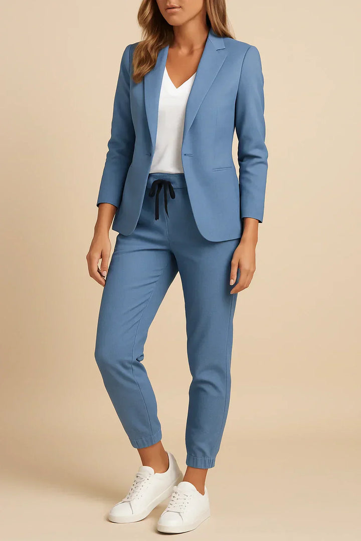Aurora - Conjunto elegante con chaqueta y pantalones