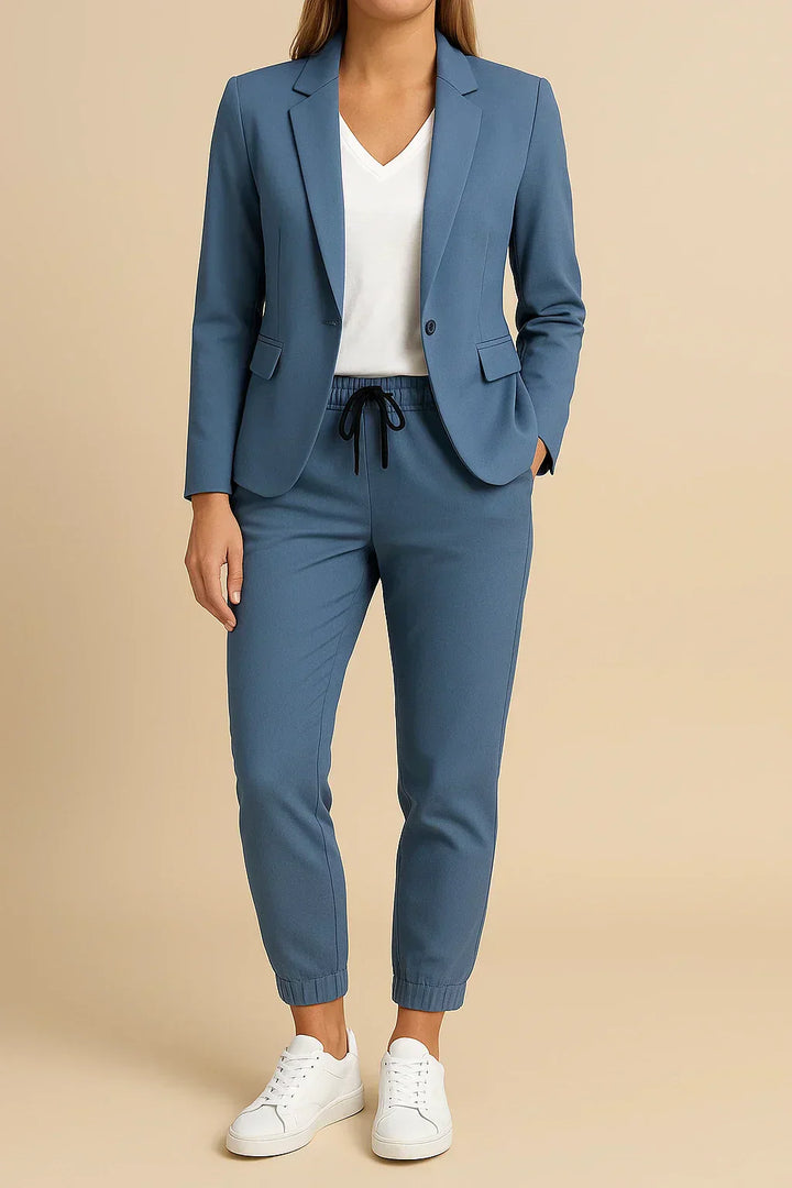 Aurora - Conjunto elegante con chaqueta y pantalones