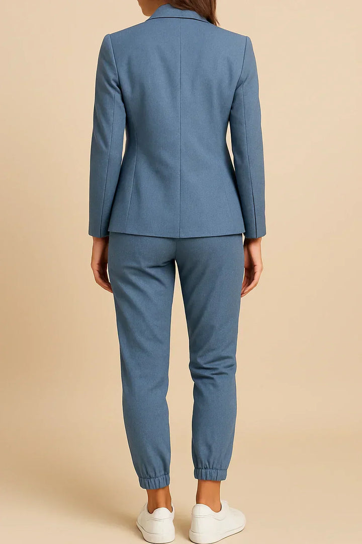 Aurora - Conjunto elegante con chaqueta y pantalones