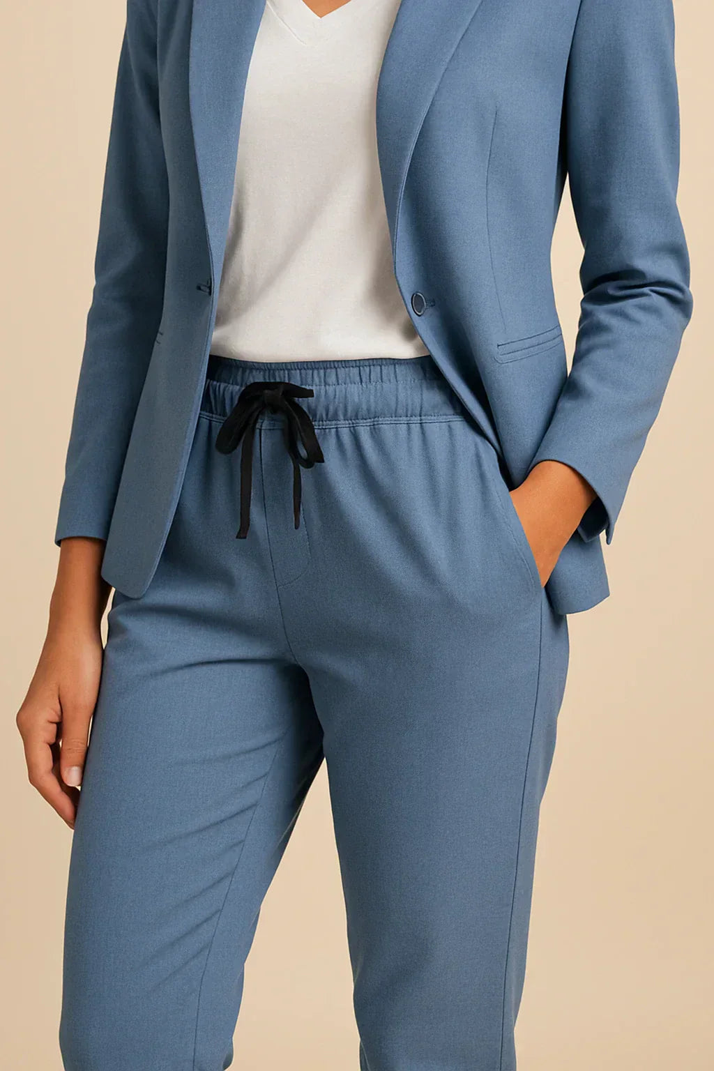 Aurora - Conjunto elegante con chaqueta y pantalones