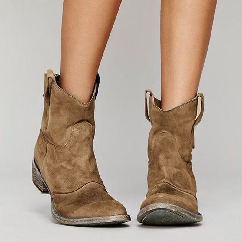 Amalia - Botines de Ante