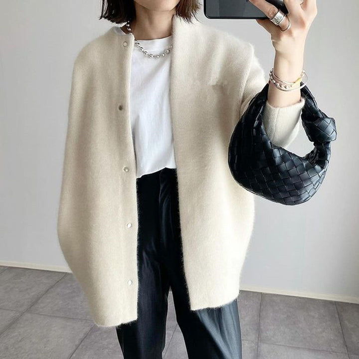 Adriana - Elegante Chaqueta de Punto de Cachemira