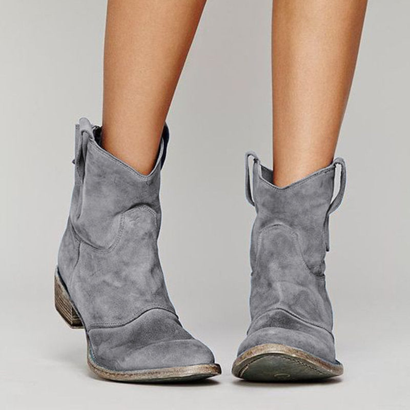 Amalia - Botines de Ante
