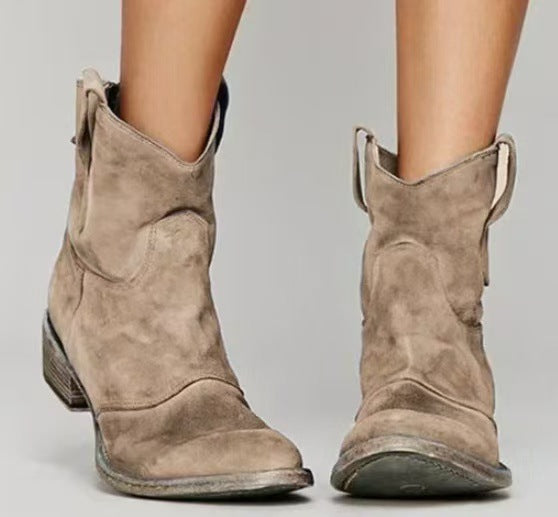 Amalia - Botines de Ante