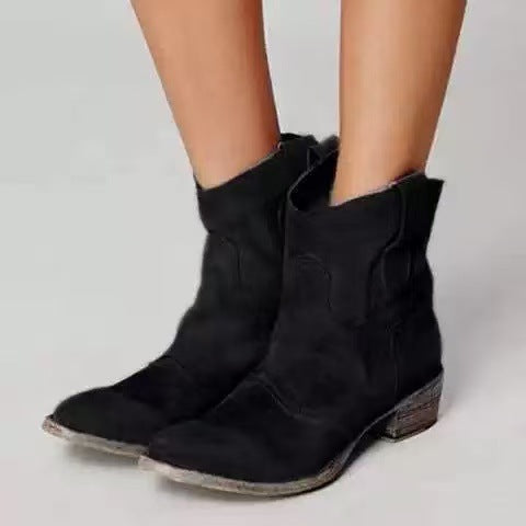 Amalia - Botines de Ante