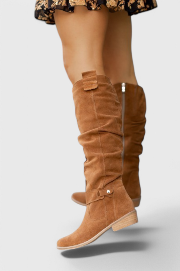 Celine - Botas Altas de Estilo Retro