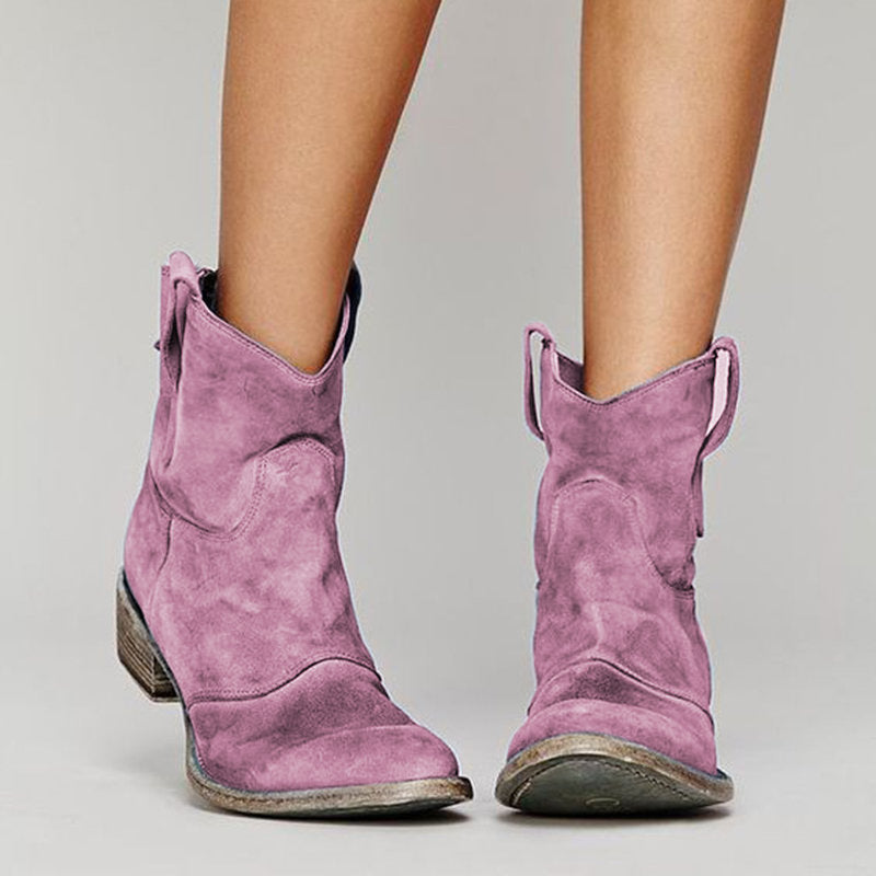 Amalia - Botines de Ante
