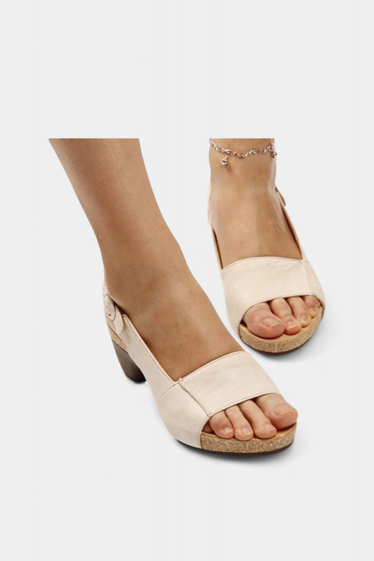 Judy - Sandalias Ortopédicas con Tacón Abierto