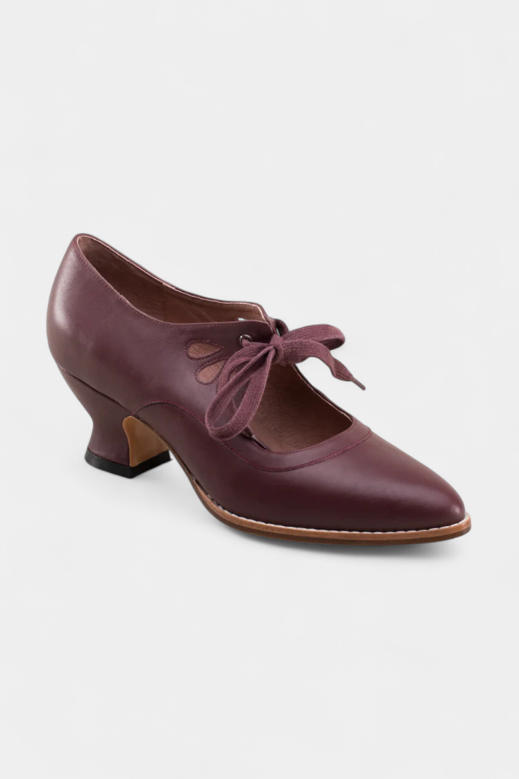Britt - Tacones Ortopédicos de Cuero