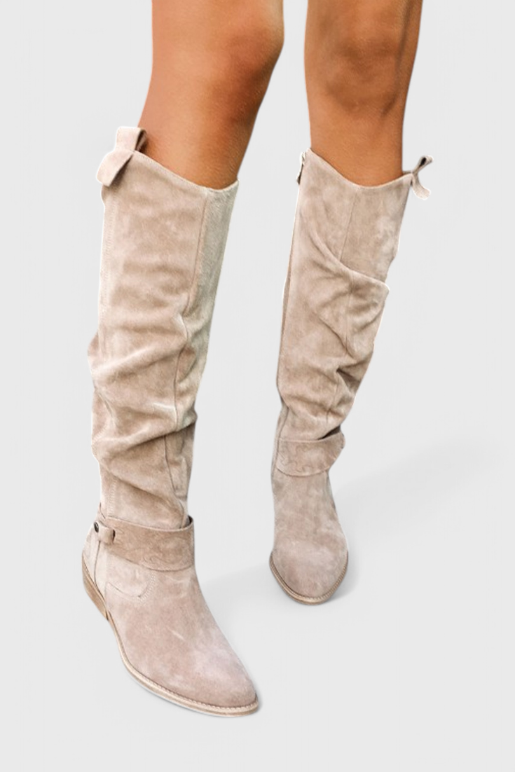 Celine - Botas Altas de Estilo Retro