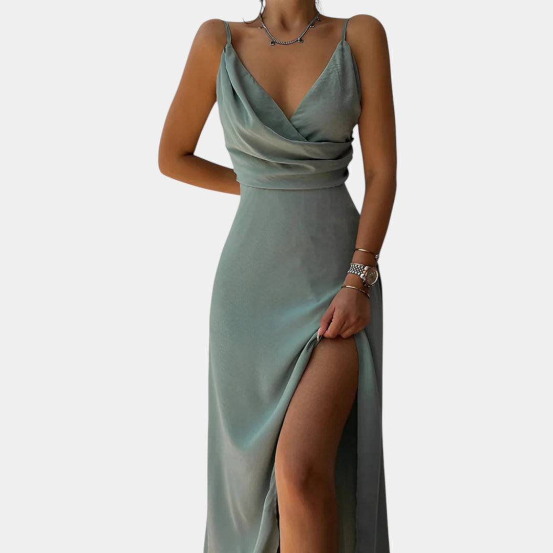 Celina -  Vestido Satinado