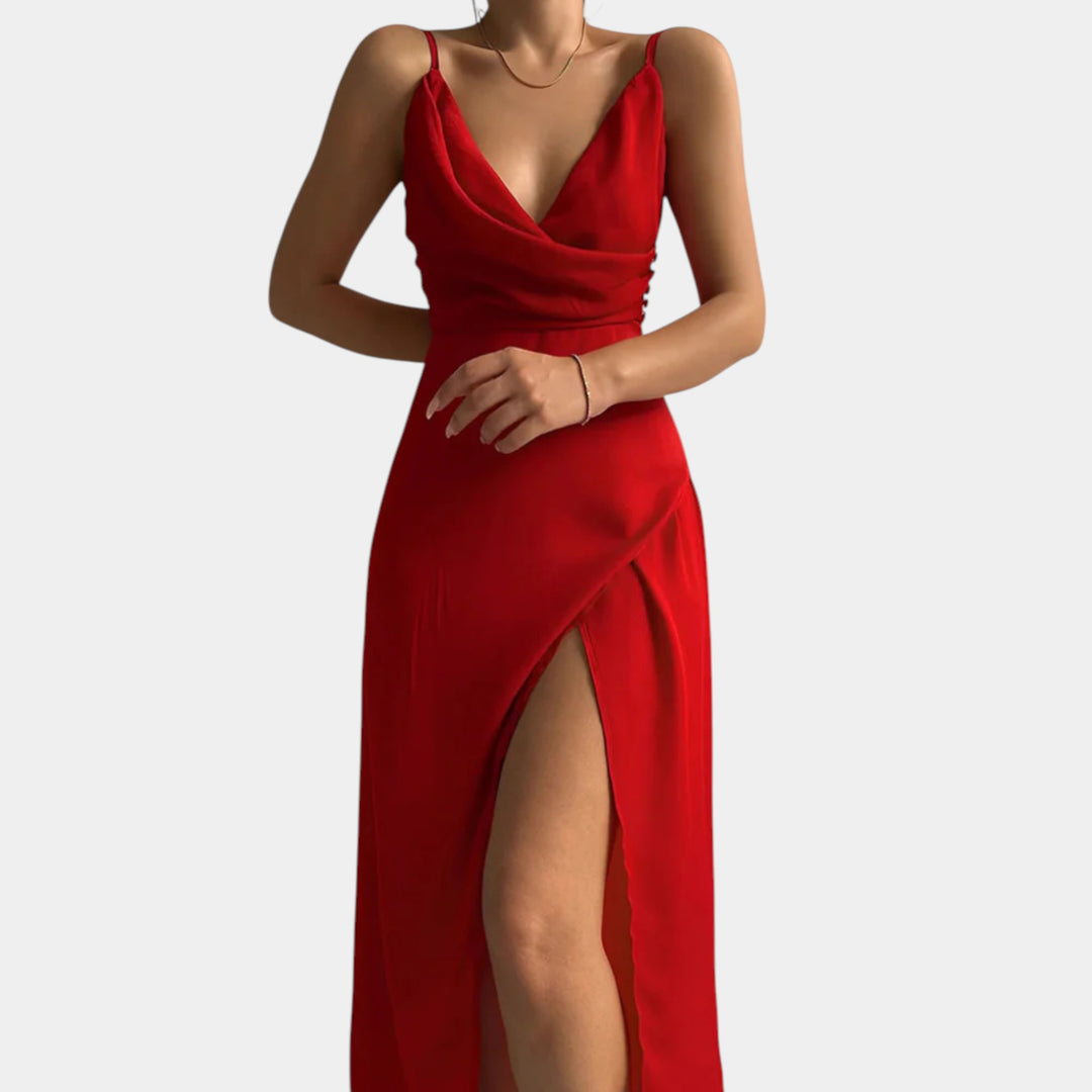 Celina -  Vestido Satinado