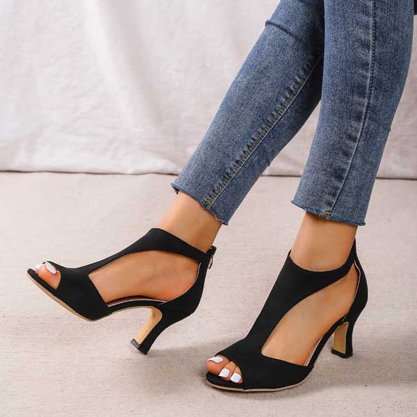 Carlota - Sandalias Ortopédicas con Tacón