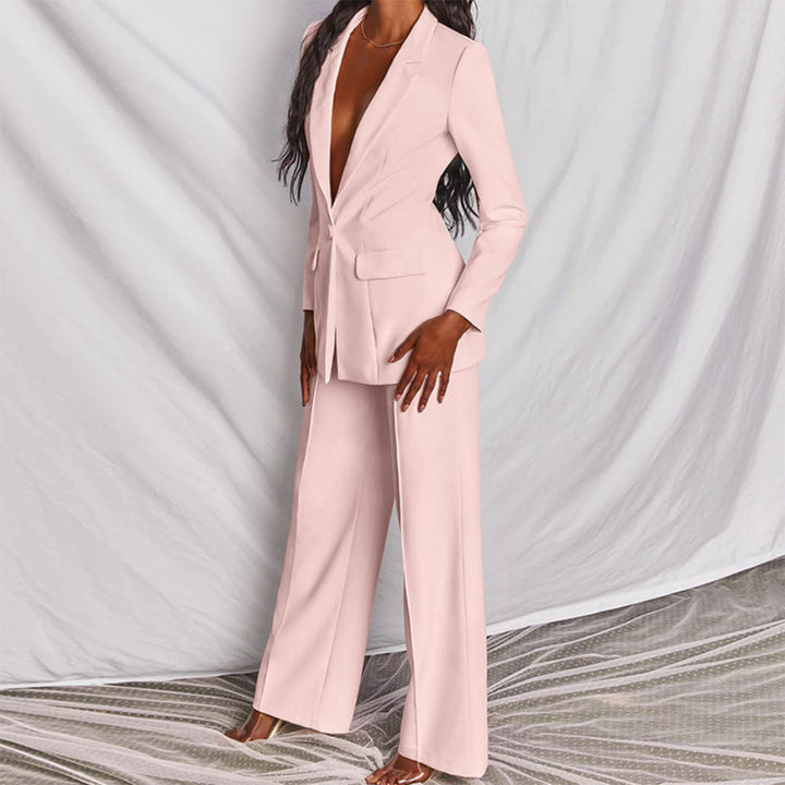 Adelina - Conjunto de dos Piezas con Blazer y Pantalón