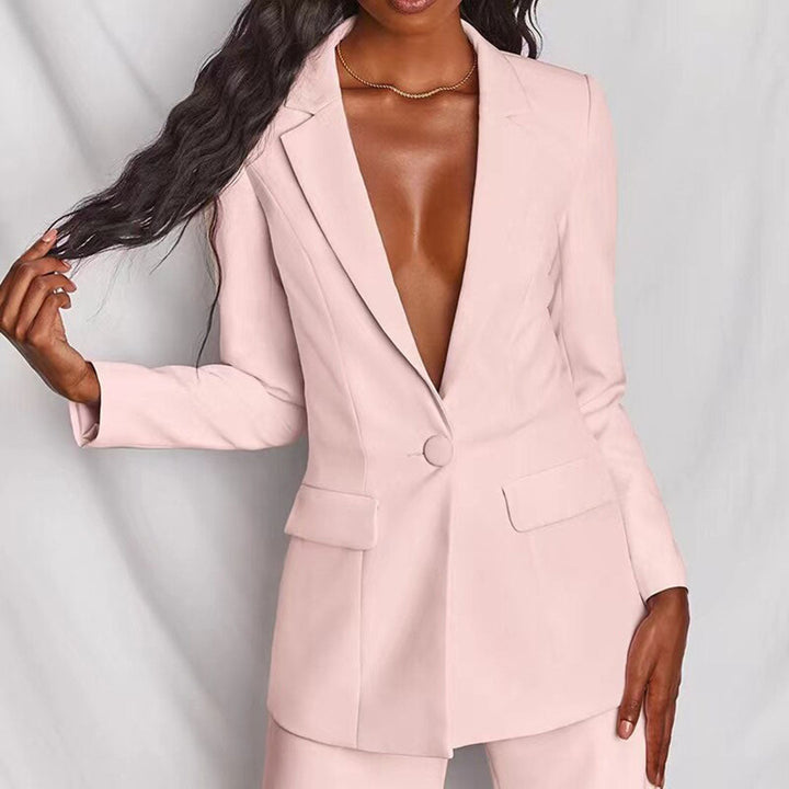 Adelina - Conjunto de dos Piezas con Blazer y Pantalón