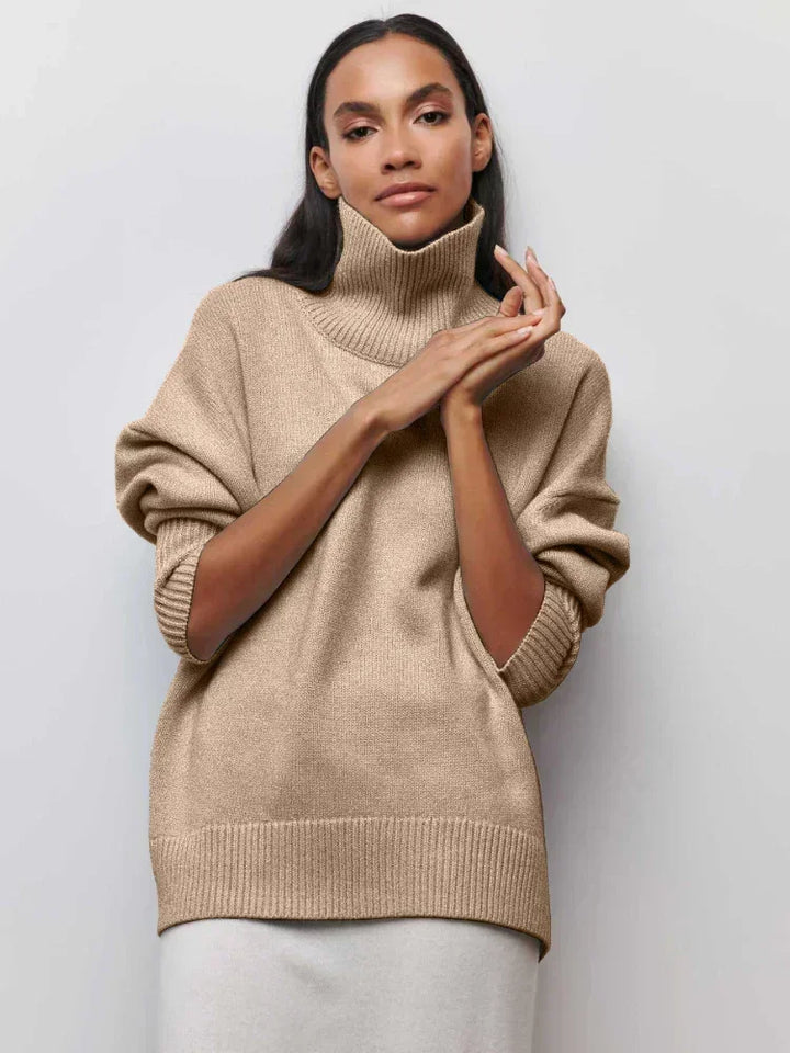 Magda - Jersey con Collar de Tortugas