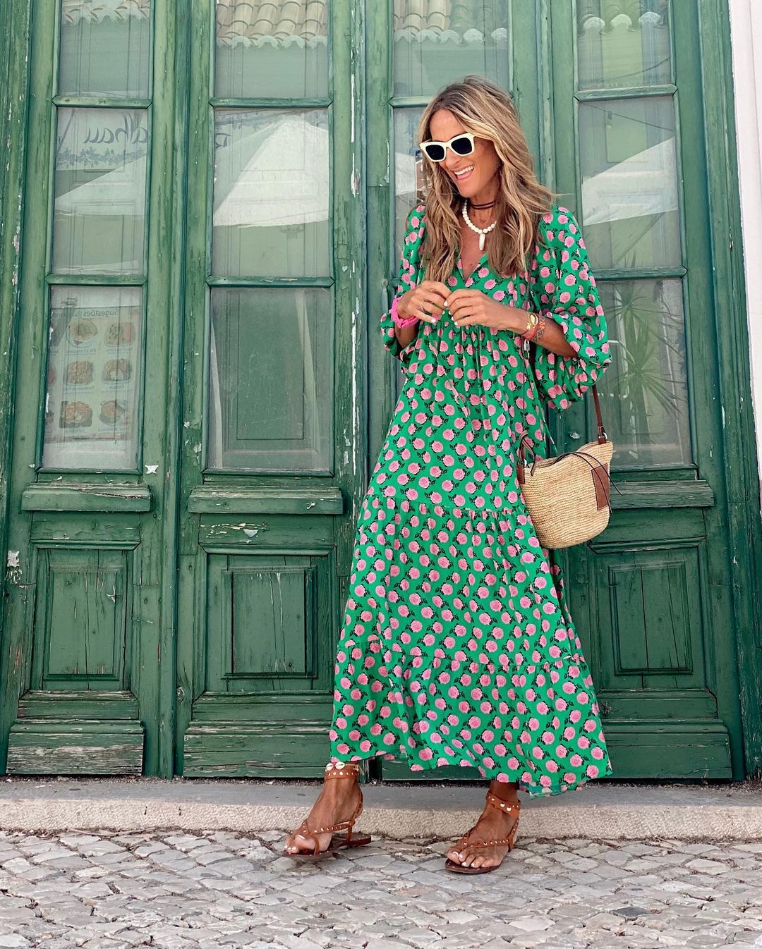 Linda - Vestido bohemio largo