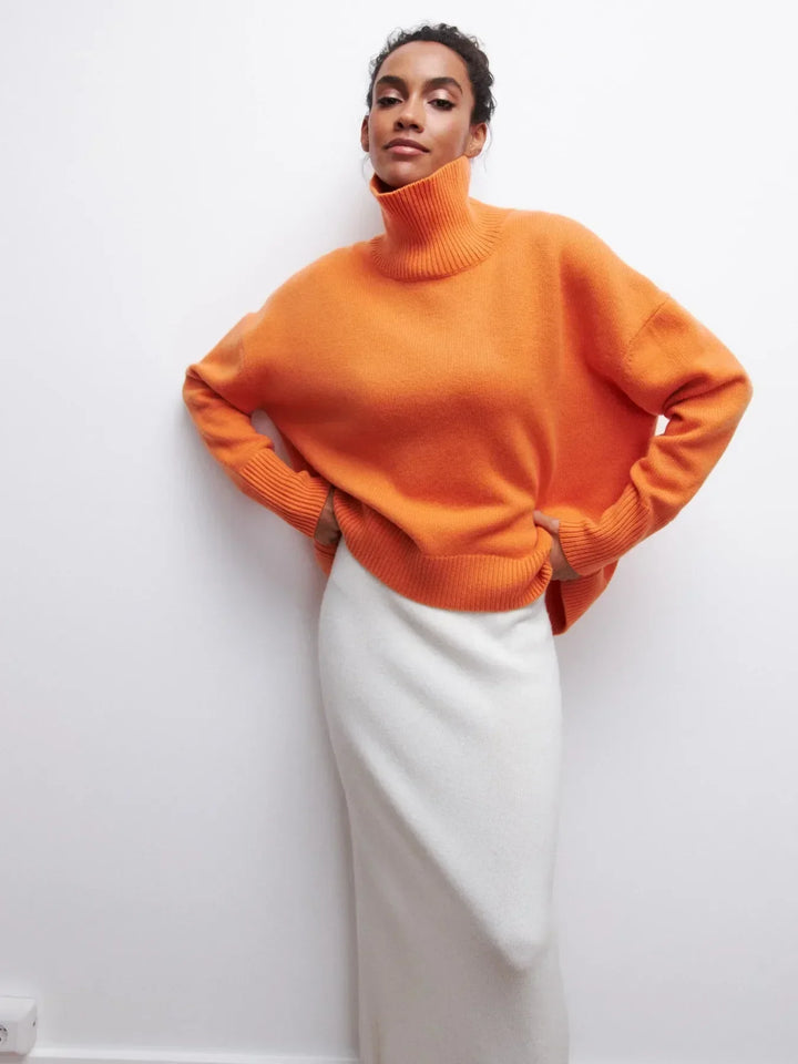 Magda - Jersey con Collar de Tortugas