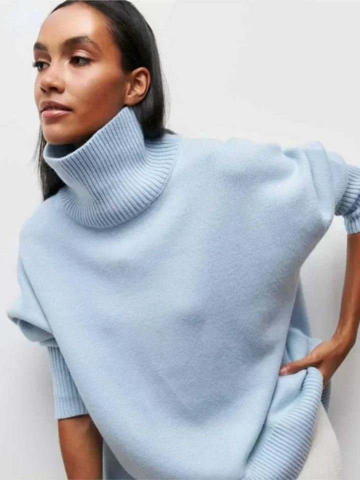 Magda - Jersey con Collar de Tortugas