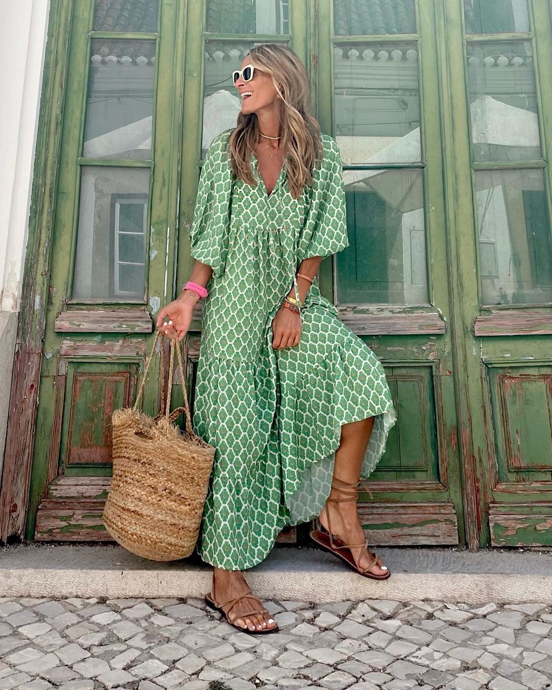 Linda - Vestido bohemio largo