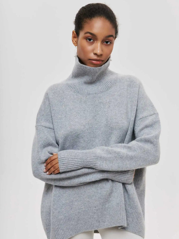 Magda - Jersey con Collar de Tortugas