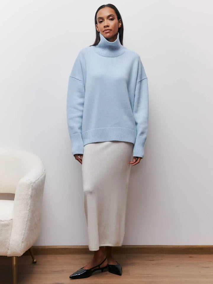 Magda - Jersey con Collar de Tortugas