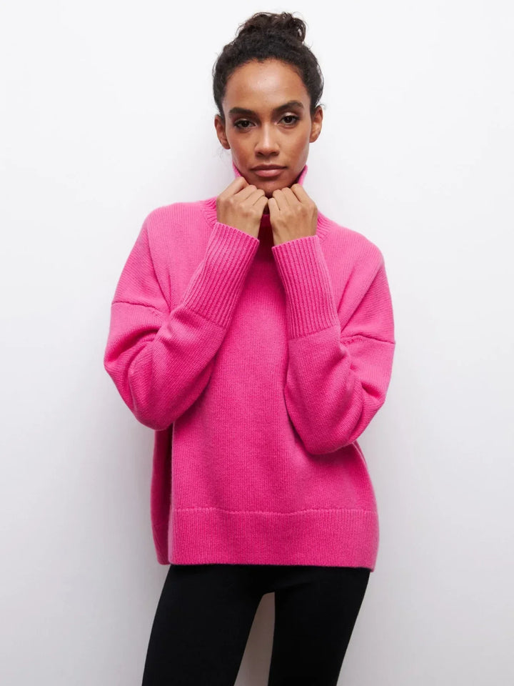 Magda - Jersey con Collar de Tortugas