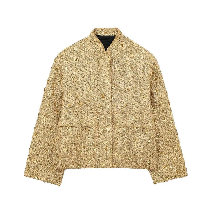 Alma - Chaqueta Bordada de Lentejuelas