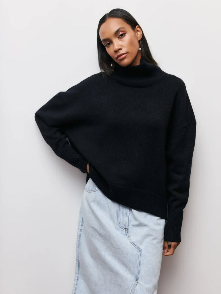 Magda - Jersey con Collar de Tortugas