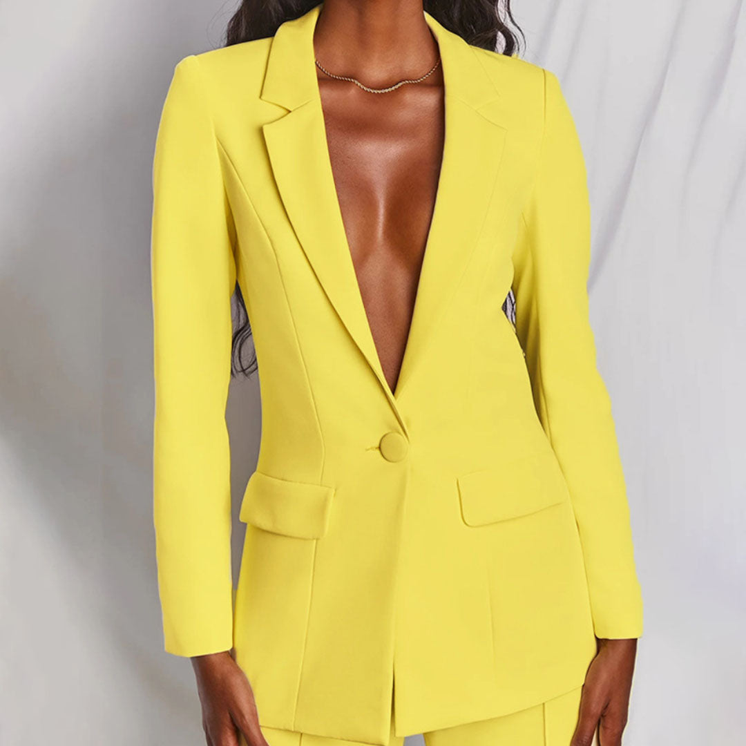 Adelina - Conjunto de dos Piezas con Blazer y Pantalón