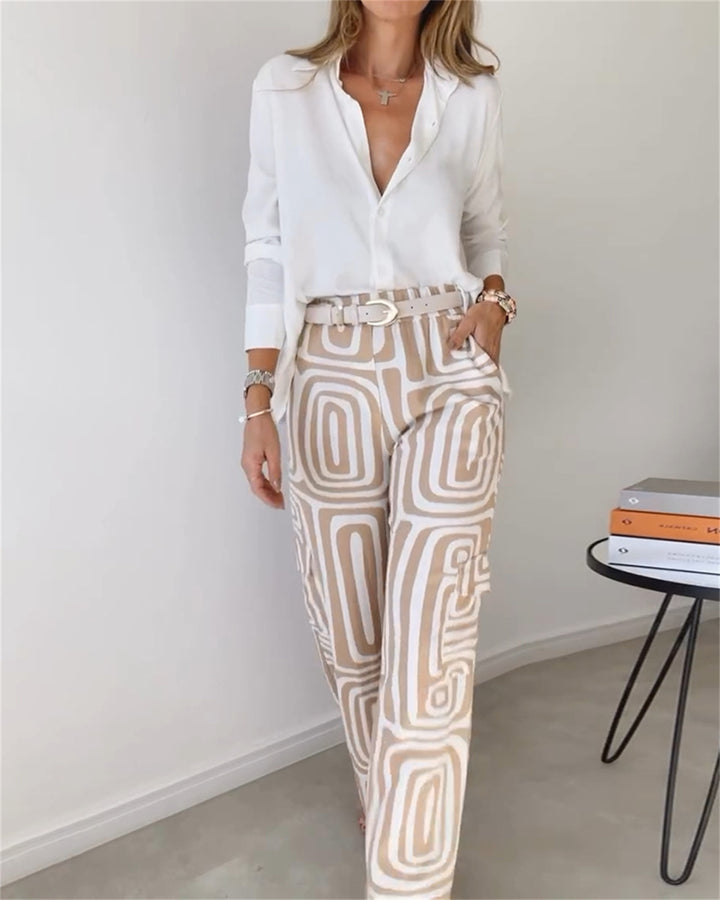 Valeria - Elegante Conjunto de Dos Piezas
