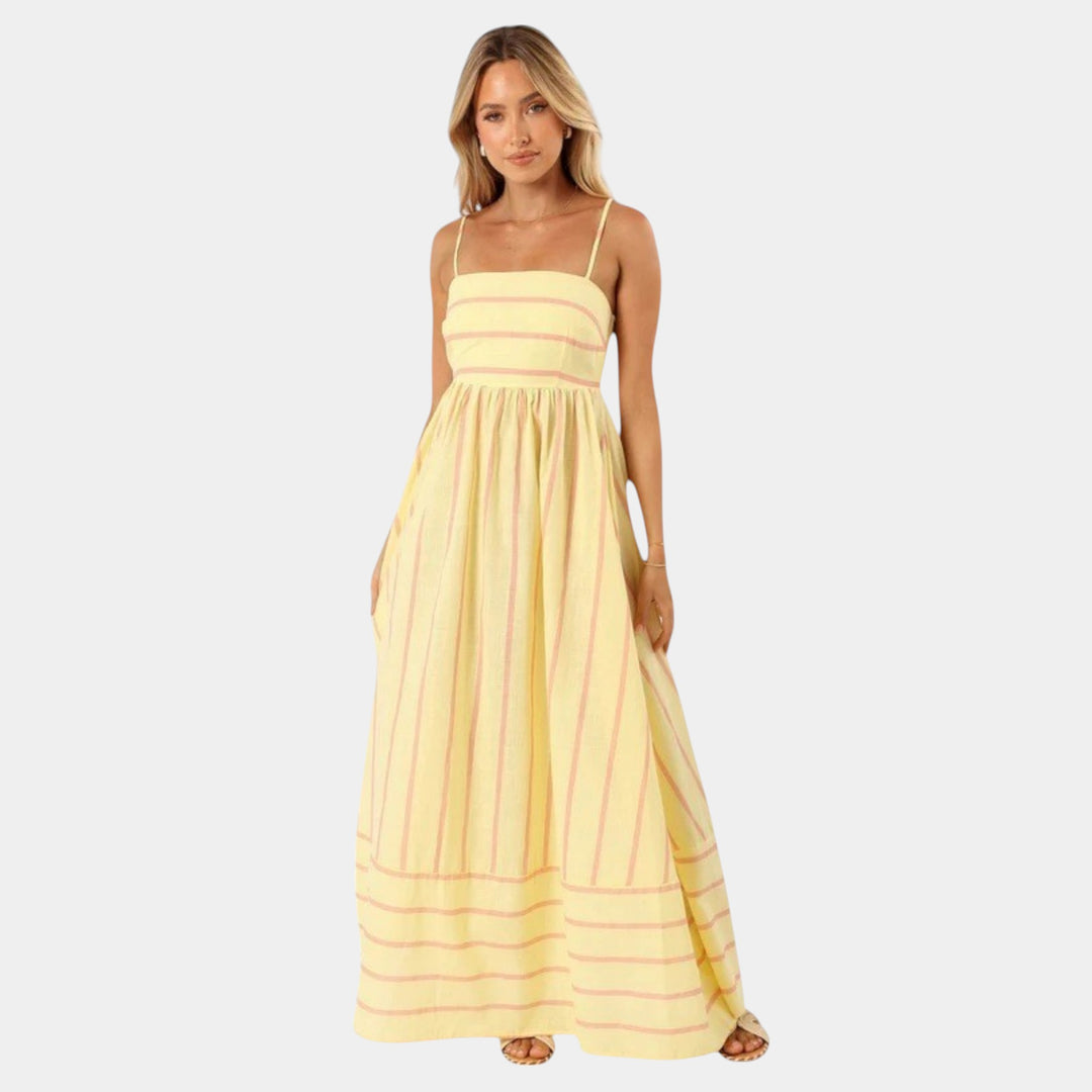 Beatriz - Vestido Casual a Rayas
