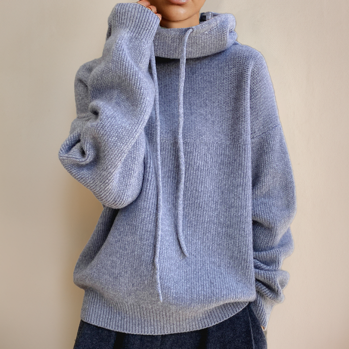 Selena - Sudadera de Punto con Capucha